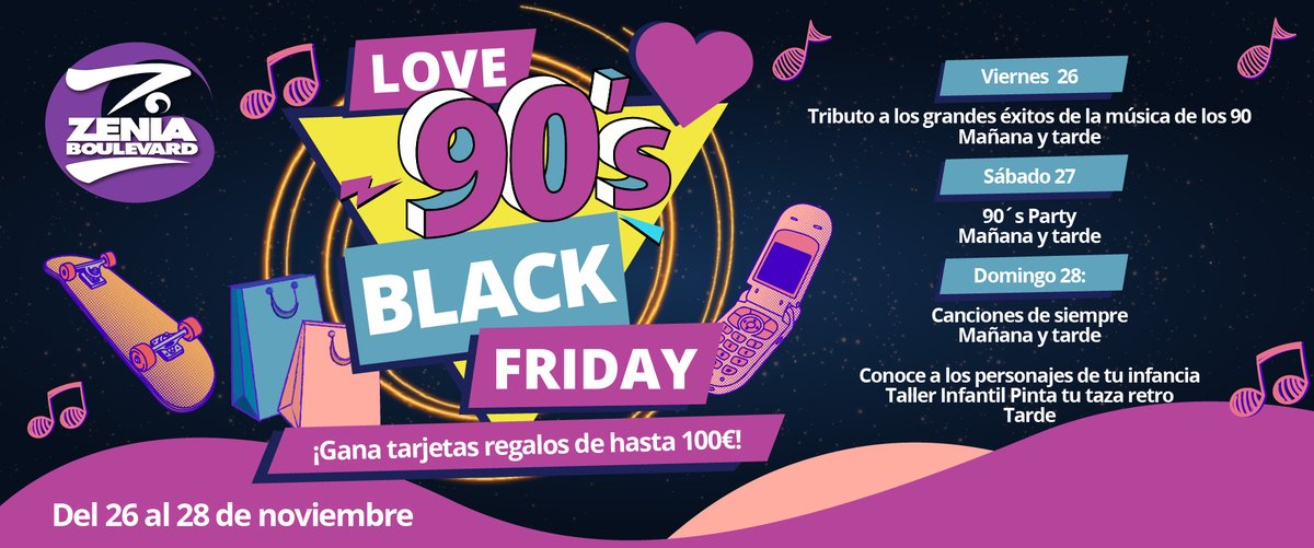 ¡Ya está aquí el Black Friday de Zenia Boulevard!

Por fin ya está aquí uno de los fines de semana más esperados durante todo el año El Black Friday y como siempre… ¡Tus Compras en Zenia tienen Premio!

zeniaboulevard.es/blog/2021/11/2…