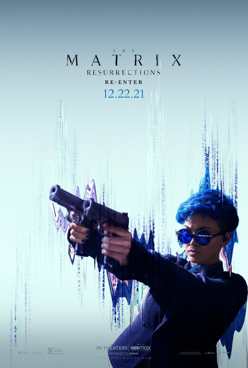 CineBinger's tweet image. New posters for ‘The Matrix Resurrections’ has been released. 

Directed by Lana Wachowski.

With: Keanu Reeves, Carrie-Anne Moss, Jada Pinkett Smith, Yahya Abdul-Mateen II, Jessica Henwick, Jonathan Groff, Neil Patrick Harris, Priyanka Chopra Jonas, and Christina Ricci.
