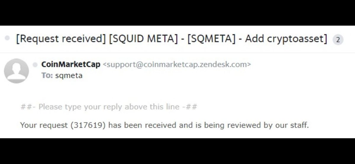 squidmeta1's tweet photo. SQUID META will be added to coinmarketcap in the next 20 days https://t.co/A47W8GG1B2