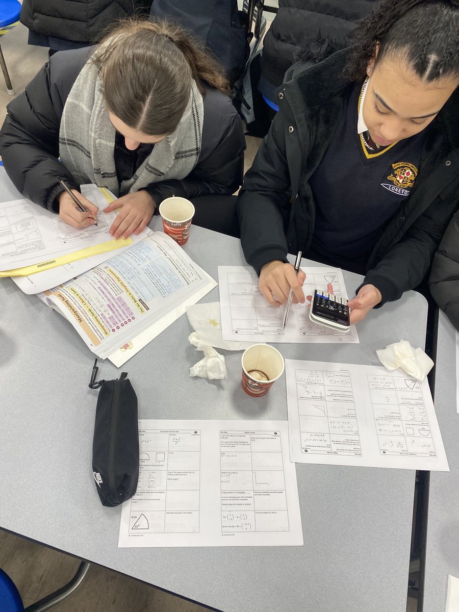 loretochorlton's tweet photo. What a fantastic buzz amongst Year 11 in their Maths breakfast this morning! A whole dining hall of Mathematicians! ⁦@PiXLclub⁩ ⁦@PiXLMaths⁩ ⁦@MathsLoreto⁩ https://t.co/PO7i6OU7AA