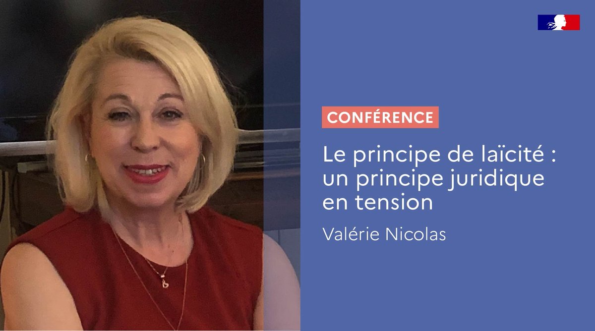 reseau_canope's tweet image. [⚡#RencontresVDLR ] 
Prenez votre place pour le webinaire de @vcnicolas55, maitre de conférences en #DroitPublic.
Avec elle, découvrez le cadre juridique qui consacre le principe de #laïcité, principe d’organisation de notre #République.
🗓 Le 24/11 à 14h reseau-canope.fr/service/le-pri…