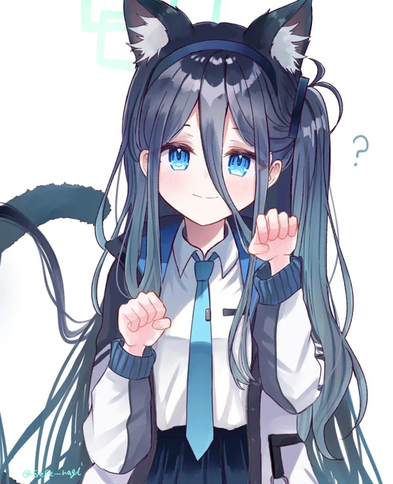 ねこみみアリス
#ブルアカ
#BlueArchive 