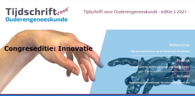 verenso's tweet photo. Congreseditie Tijdschrift voor Ouderengeneeskunde online beschikbaar. https://t.co/tKpTkhaOUh https://t.co/U0yuowiwbL