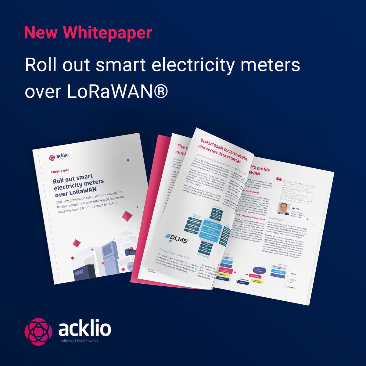 📖 We’re delighted to publish our new #whitepaper dedicated to Smart Electricity Metering over #LoRaWAN® 

Download link: ackl.io/downloads/dlms… 

#smartMetering #PowerUtilities #electricityMetering #DLMS #LPWAN #SCHC #IPv6 #utilities