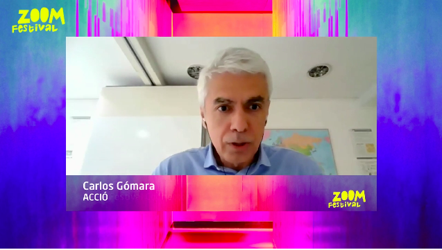 ClusterAVCat's tweet photo. És el torn de @cgomara d'@accio_cat que ens introdueix al món dels NFT. #MeetZoomPro
🔴 Mireu-ho aquí: https://t.co/mCAH8giGTU https://t.co/bRoCjWK3Wy