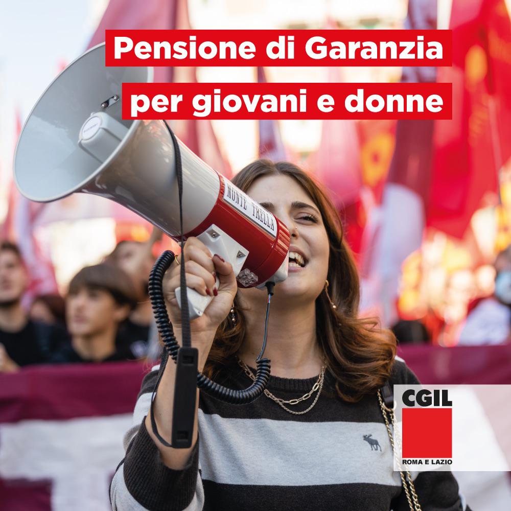 m_azzola's tweet photo. Vogliamo una pensione contributiva di garanzia per #giovani e #donne, maggiormente colpiti dal #lavoro precario, che consideri i periodi di disoccupazione e di basse retribuzioni. Ci vediamo in piazza Santi Apostoli! #CgilSocial #ManovraInadeguata https://t.co/CwCyfK5IR2 https://t.co/nwHPBBAtbM