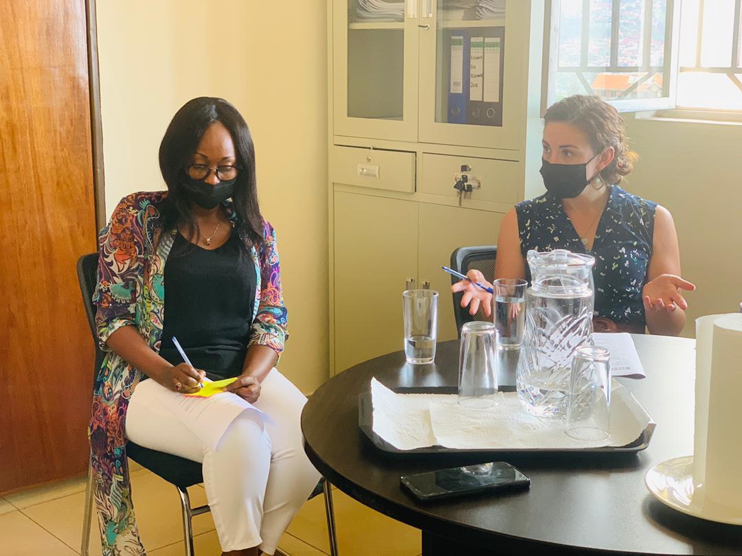 SaveGenOrg's tweet photo. Our Executive Director-Madam Yvette Nyinawumuntu welcomed the @KvinnaKvinnaINT team and appreciated the  continued partnership, support &amp; collaboration  between @SaveGenOrg &amp; @KvinnaKvinnaINT   aiming at empowering adolescents in schools on #SRHR and related issues in Rwanda. https://t.co/U9dyGgKdj8