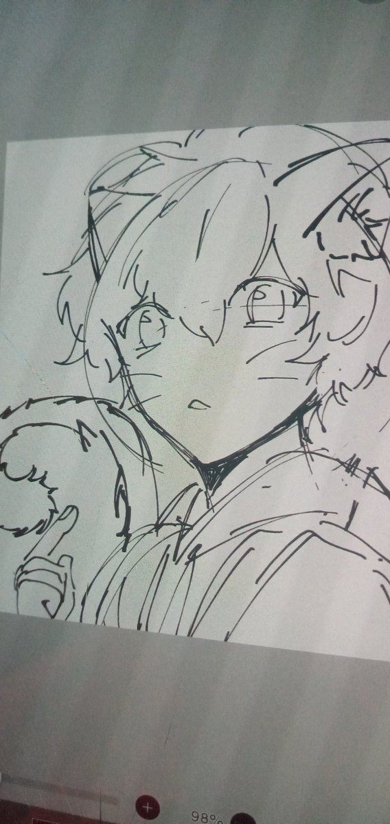Kumeni2's tweet photo. I remember that i want to draw a cat https://t.co/Hkf5wpSAv2