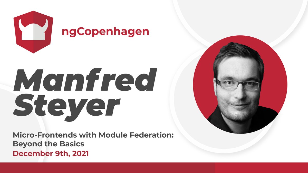 📺 Join us for a deep dive in Micro-frontends with <a href="/ManfredSteyer/">Manfred Steyer</a> on December 9th!

👉 meetup.com/ngCopenhagen/e…