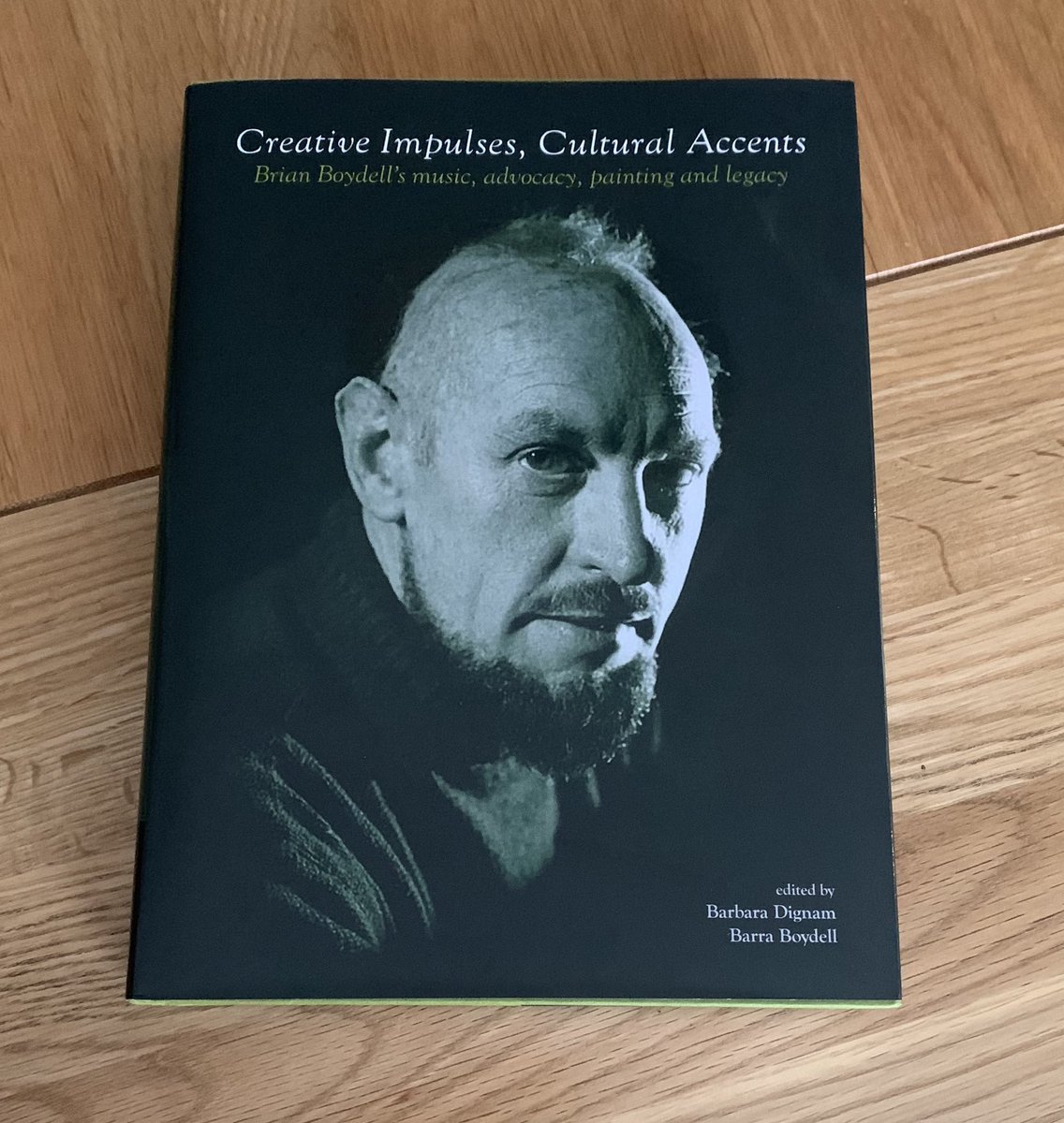 bjdignam's tweet photo. What a lovely way to begin the day, thanks @UCDPress! Proud to have been involved in this project with Barra Boydell and all of the wonderful contributors. #CreativeImpulses https://t.co/Pozs8NNSx9