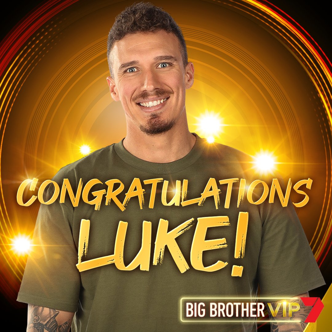 Big Brother AU on Twitter "Congratulations to the winner of Big