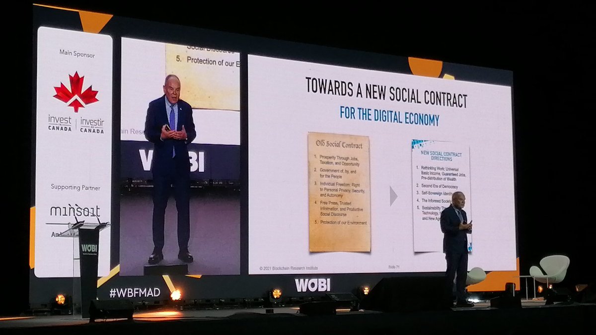 david_vindel's tweet photo. Pocas personas son capaces de resumir el impacto de la digitalizacion como Dan Tapscott y establecer dus ventajas y sus peligros #wobi #wbfm #dantapscott #HK_Spain https://t.co/f34f2C8Iyn
