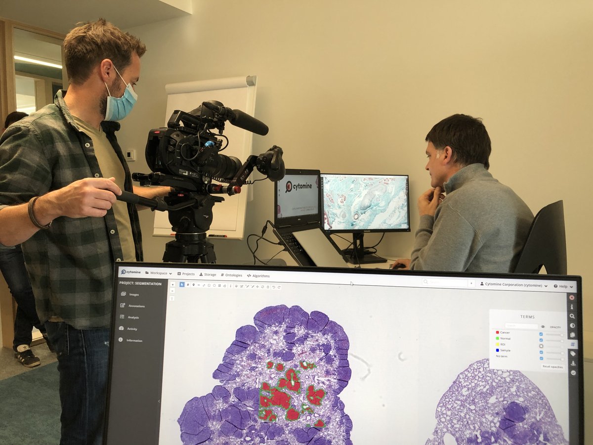 Vous voulez en savoir plus, en juste quelques minutes, sur notre start-up dynamique, la #digitalpathology et l'#AI? 
RDV ce soir sur <a href="/RTBFinfo/">RTBF info</a> à 19h14 🎥🎙️🔬
Avec <a href="/Agoriafr/">Agoriafr</a>   
rtbf.be/tv/guide-tv/de…