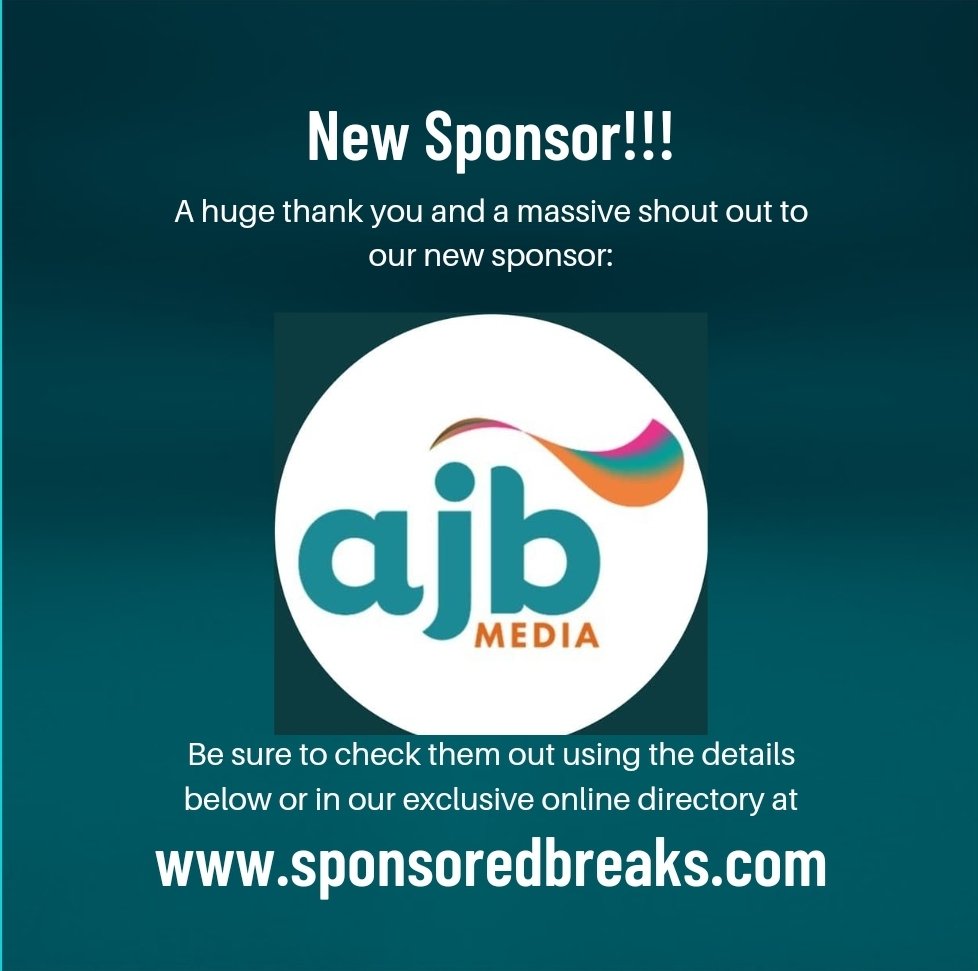 SponsoredBreak1's tweet photo. Big thankyou to @AJBMedia1 for joining our venture in providing free breaks for the most deserving. Visit their website https://t.co/SMVe95IBGr if you want to have an advertisement campaign that delivers targets, on time and on budget to the right audience. #media #keyworkers https://t.co/wrPoLE2pyv