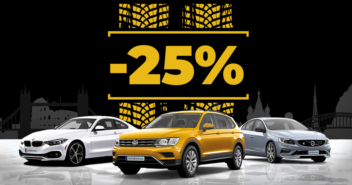 AutoEurope_SE's tweet photo. Vår makalösa Black Friday veckoerbjudande är igång!🖤
Med upp till 25% rabatt på hyrbilar hjälper vi din semesterbudget att räcka längre: https://t.co/ZehrhKxaZs https://t.co/opvYMAC9H8