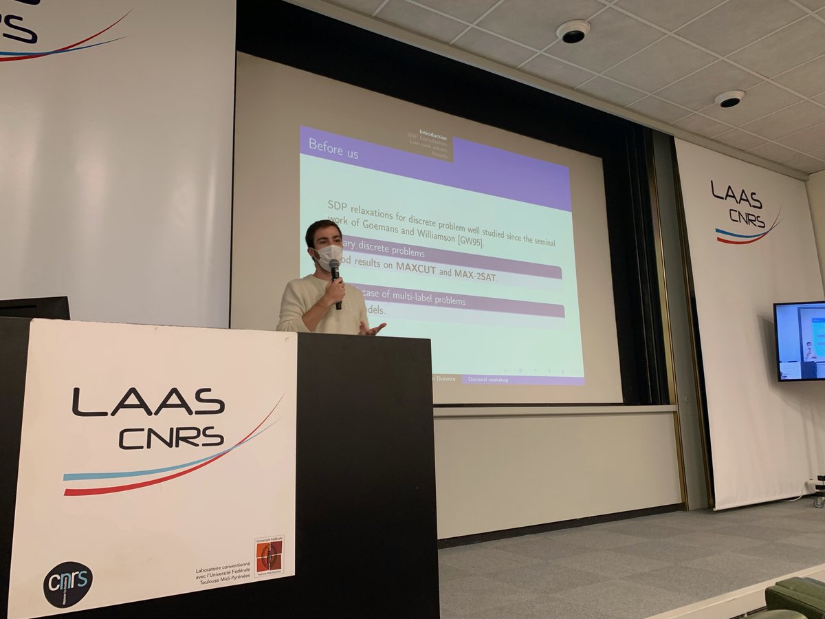 ANITI_Toulouse's tweet photo. #3IADWS - Let's go for the 2nd day of our #doctoral workshop ⤵️
🔷plenary session with Sylvain Chevallier
🔷Neural-Symbolic Integration of Knowledge Extraction and Reasoning with Luisa Werner
🔷Convex optimization for discrete graphical models with Valentin Durante https://t.co/Aq0K8hHEDq