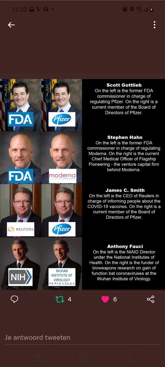 nanster211's tweet photo. @JoostBroekers @RWMaloneMD FDA = Pfizer = Reuters https://t.co/YAJ4JsTn52