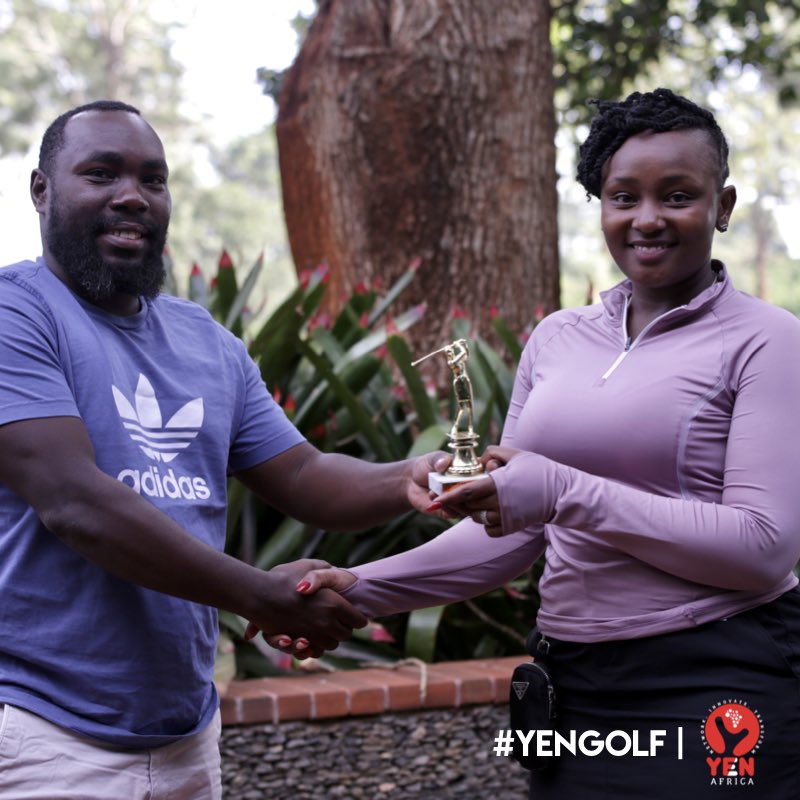 Congratulations to the winners of this month’s #YENGolf Challenge!   Registrations are open for the end of year #YENGolfTournament.  Karibuni bit.ly/3nIneNj
