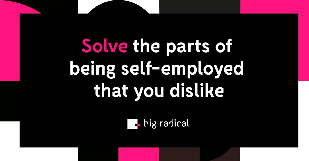 Calling the self-employed!

Wave goodbye to:

😔 Loneliness
✍️ Business admin
🧾 IR35 risk
📉 Irregularity of work

There is an opportunity to do things radically different. 

Discover a new way of working --≥ etchuk.co/3DHW8LE