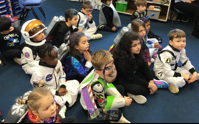 ECSPrep's tweet photo. Y1 enjoying their science focused, space 'WOW' day! We can't wait to see their rockets launch later 🚀🚀 https://t.co/FD6sBVx1Dk