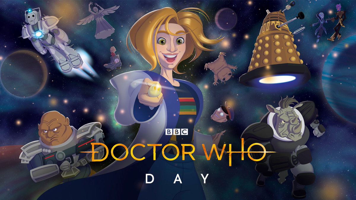 "The monsters and the Doctor. It seems you cannot have one without the other."

Happy #DoctorWhoDay!