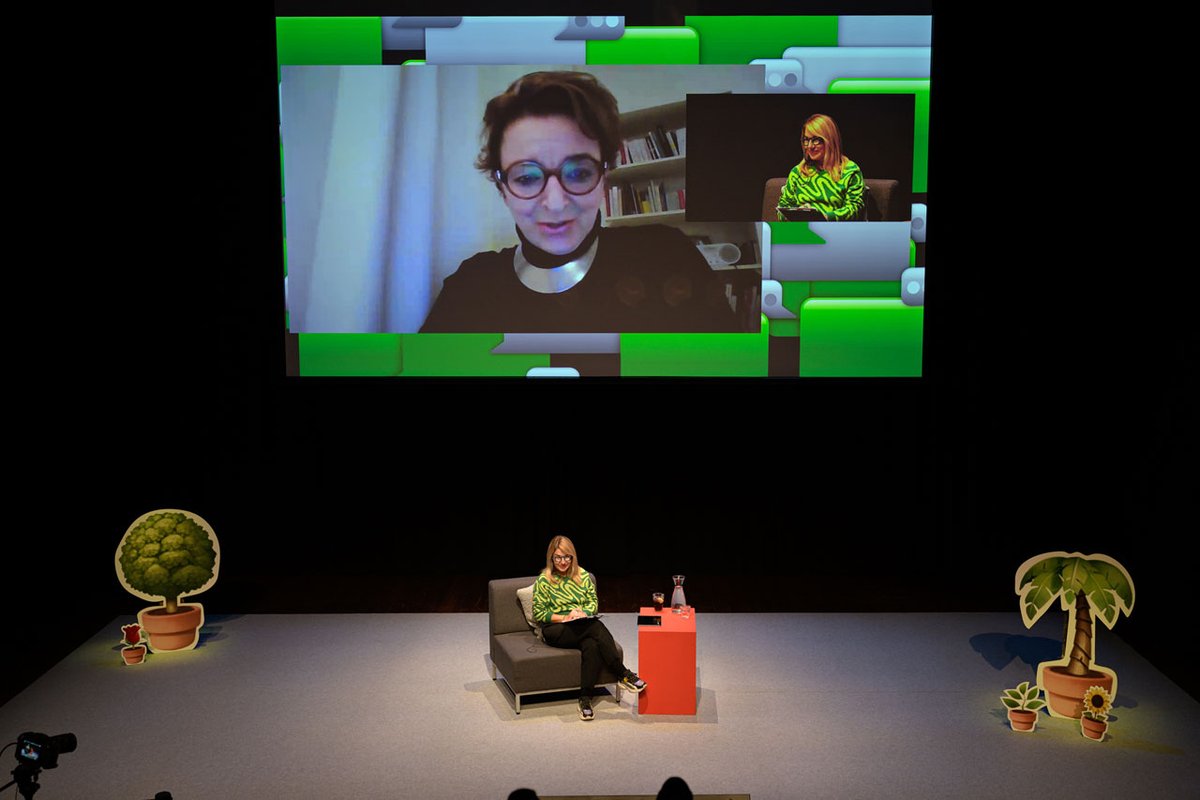 impaktnl's tweet photo. The entire #festival programme is now online! 💕

Check out the  #keynote #conversation between #EvaIllouz and festival co-curator #KaterinaGregos!

Re-watch this programme and many others at https://t.co/tf2s5KT1OS https://t.co/lMwF7RjZEb