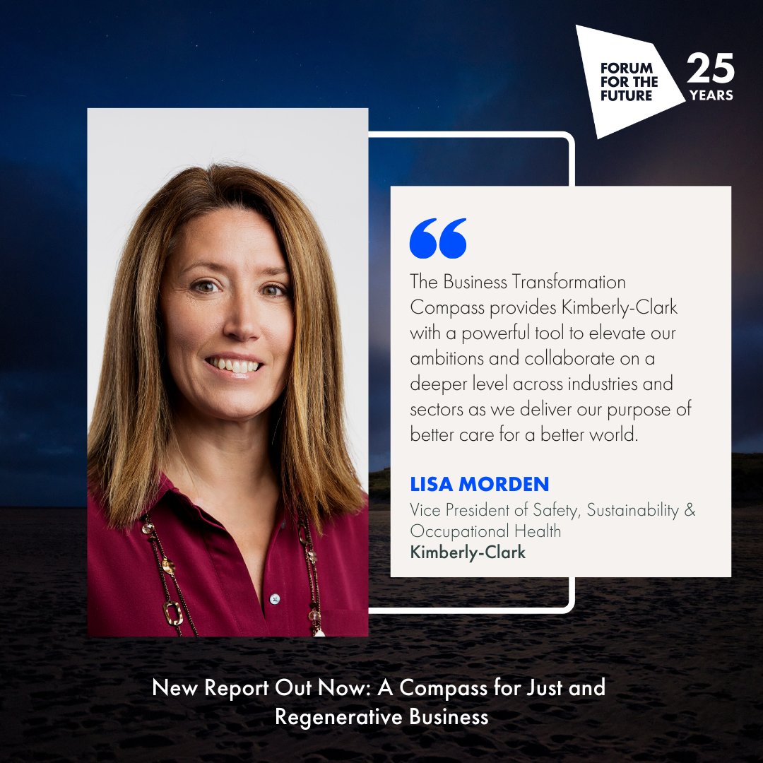 Forum for the Future tweet media