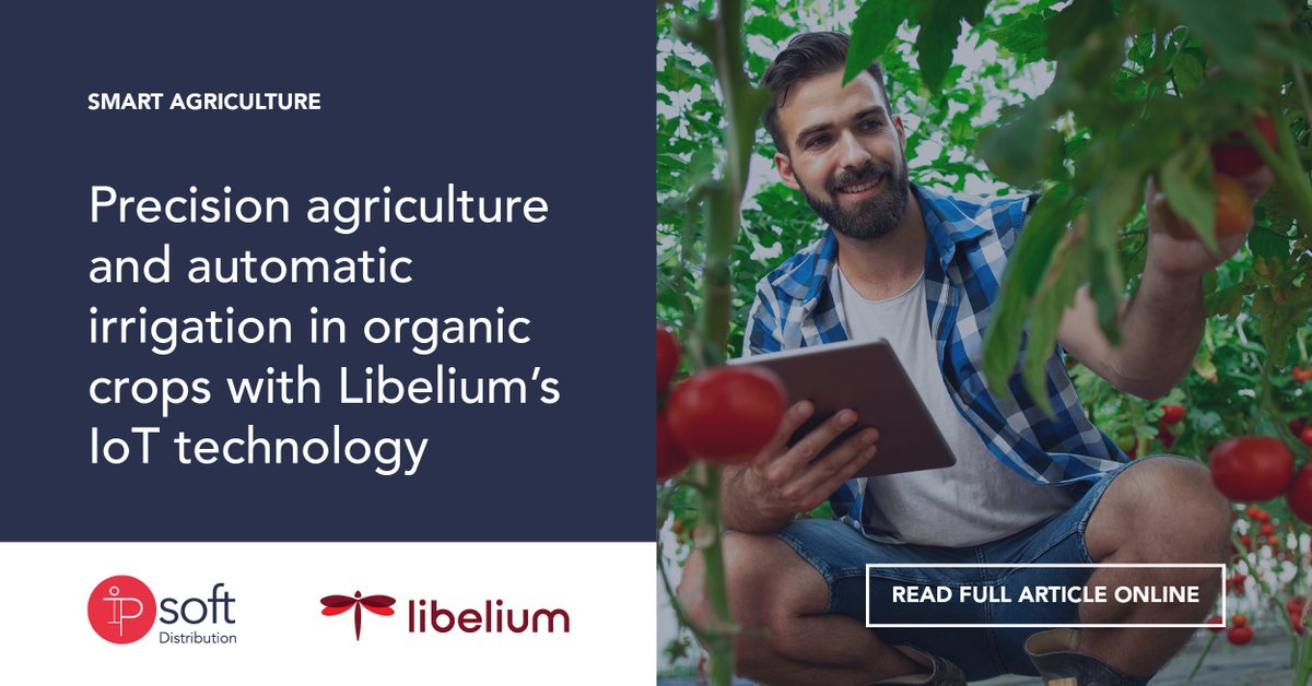 IPsoft_SA's tweet photo. New and innovative IoT technology and Machine learning has been fundamental to this growth. Learn more about how @libelium’s sensors and actuators contributed to this: 
 
https://t.co/pS63nHIoMC
 
#IoT
#Libelium
#OrganicFarming
#IoTTechnology
#PrecisionFarming https://t.co/a3ycmBBW6K