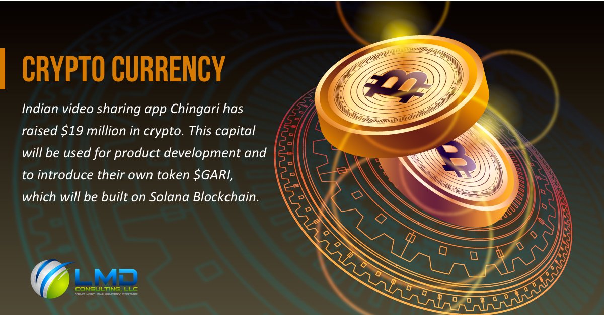 We all know Tik-Tok has been banned in India post which Chingari has become the Indian version of Tik-Tok and have taken the opportunity to be the fastest growing video app in India. Looks like every leading business house in India wants to get into crypto. #cryptocurrecy