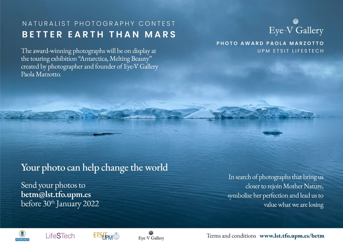We are very excited to announce the BETTER EARTH THAN MARS naturalist photography contest. Participate now with your photo that captures the beauty of our planet! More info at lst.tfo.upm.es/betm