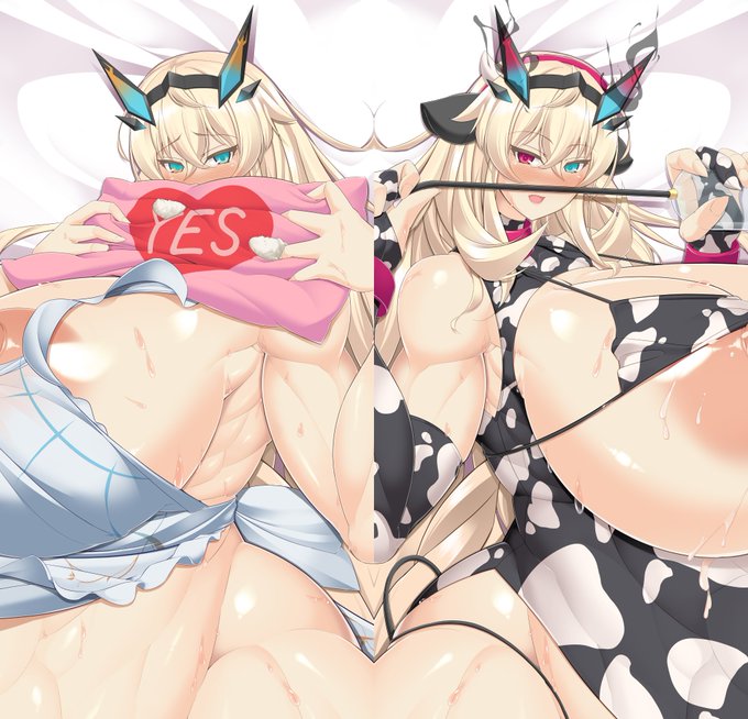 第一再臨モチーフの裸エプロンと、第二モチーフの牛コスの2パターンです。

近日中に通販予約開設します。 