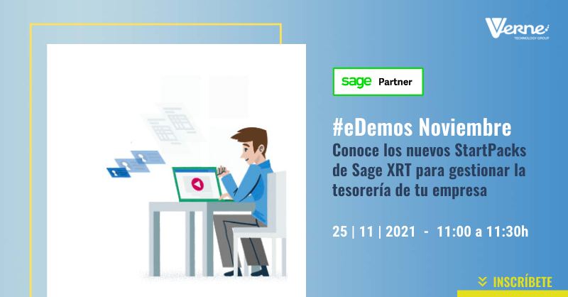 VerneGroup's tweet photo. #eDemos SAGE | ¿Cómo gestionas tu Tesorería y Cash Management?

Apúntate al próximo eDemo de @SageSpain y conoce los nuevos StartPacks de #SageXRT para gestionar la tesorería de tu empresa 👇🏼

🔗 https://t.co/g01HsC32R4 https://t.co/btGTyNOkYj