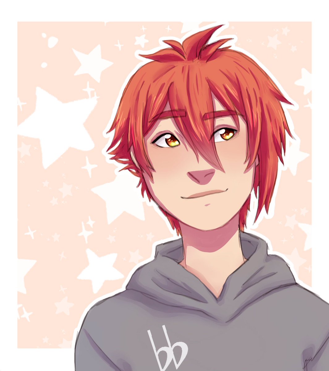 bunniori's tweet photo. drew riku for the first time ever 3 years ago so i redrew him

2018 -> 2021 https://t.co/FSiJuTuoR0