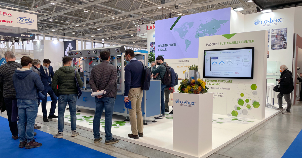 Da oggi a Giovedì 25 Novembre venite a vedere una nostra macchina a <a href="/MECSPE/">MECSPE</a> <a href="/BolognaFiere/">BolognaFiere Group</a>! 
Vi aspettiamo al PAD. 30 STAND B29 per mostrarvi tutte le novità #Cosberg → bit.ly/3q0GUgX <a href="/GvVisca/">visca</a>