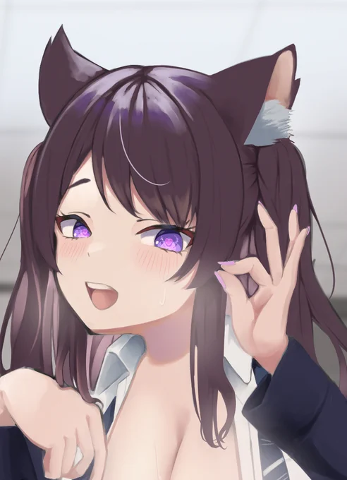 skebで霜月ミリちゃん描かせていただきました!えっちなやつなので全体はpixivにて 