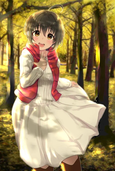 小日向美穂 秋の装い 
