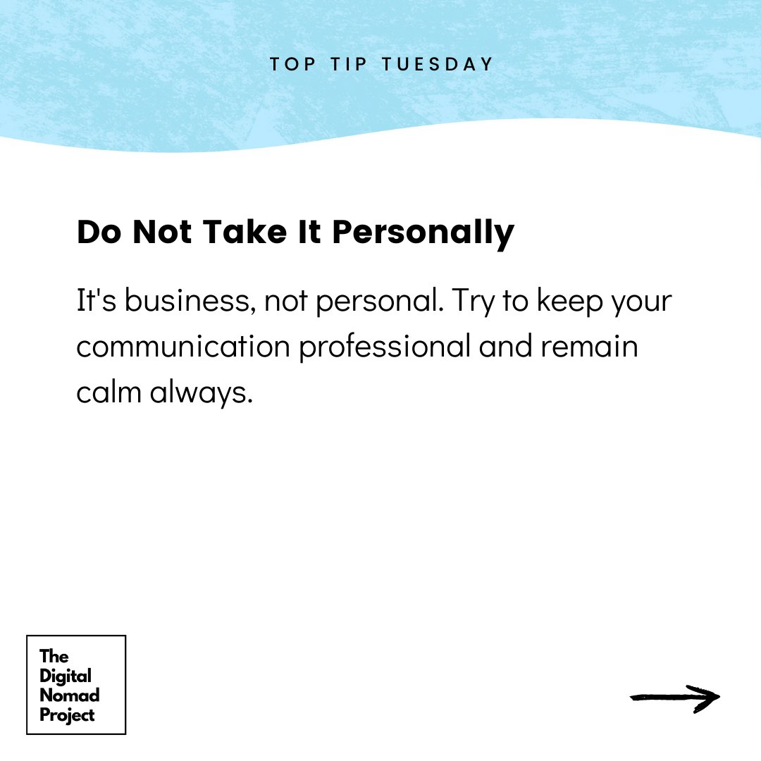 UkNomadProject's tweet photo. It is tricky dealing with difficult clients sometimes, we have a few tips for you on how to deal with situations like this 😎 #DigitalNomadProject #OnlineCourses #FutureOfWork #entrepreneur https://t.co/ZckWgyAwKN