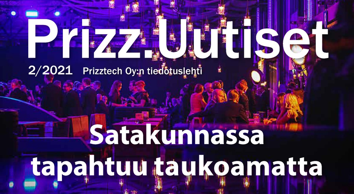 Uutiskirjeessämme on taas paljon asiaa elinkeinoelämän tapahtumista Satakunnassa. Lue ja tilaa omasi prizz.fi/uutiskirje
uutiskirje.hakosalo.fi/Selain/prizzte…