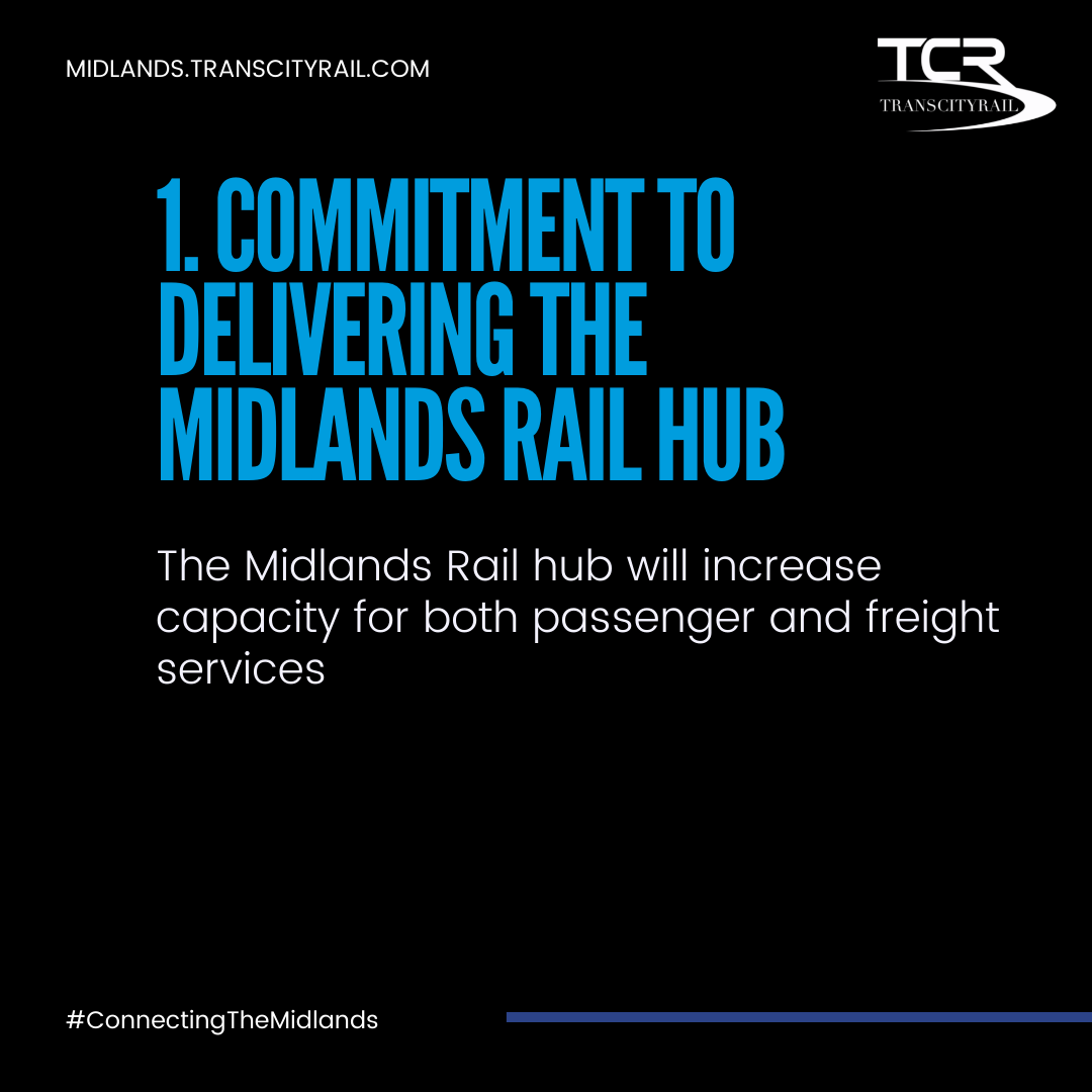thertmnews's tweet photo. What does the Integrated Rail Plan mean for the Midlands?
If you are interested in regional rail investment for the Midlands, confirm your place at #TransCityRail today!
🔗https://t.co/7KtXUCBTMe
#IntegratedRailPlan #ConnectingTheMidlands #MidlandsEngine #MidlandsConnect https://t.co/KYOnQpTvEj
