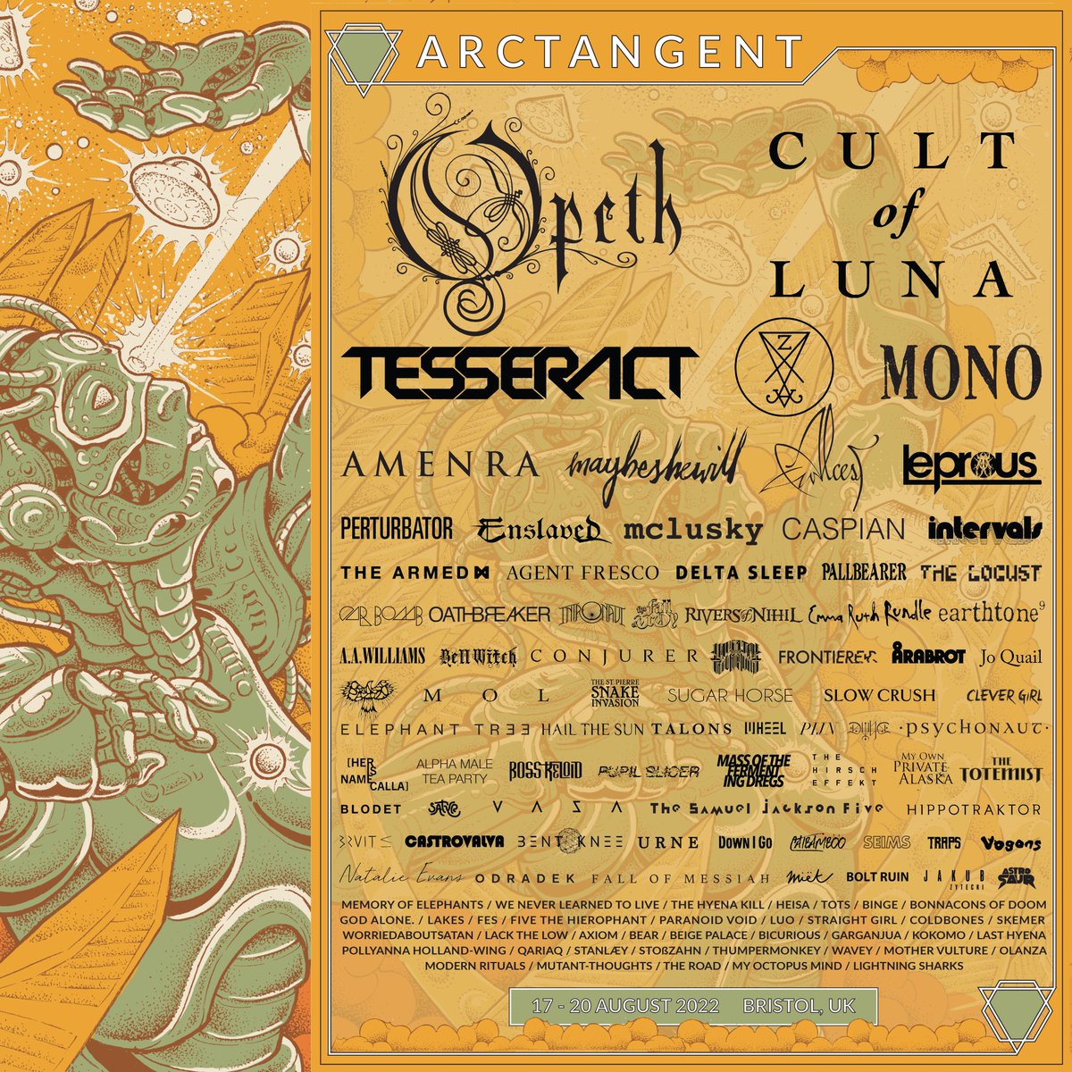 ArcTanGent (@atgfestival) on Twitter photo ⚡️ 📣 ANNOUNCEMENT 📣 ⚡️
We're totally over the moon to announce EVEN MORE stellar artists and bands for #ATG2022, including <a href="/EmmaRuthRundle/">Emma Ruth Rundle</a>, <a href="/moeldk/">MØL</a>, <a href="/CarBombOfficial/">Car Bomb</a>, <a href="/slowcrushband/">Slow Crush</a>, <a href="/fallofmessiah/">Fall Of Messiah</a> and loads more.
⚡️ 🎟 Tickets on sale now at arctangent.co.uk 🎟 ⚡️ ⚡️ 📣 ANNOUNCEMENT 📣 ⚡️
We're totally over the moon to announce EVEN MORE stellar artists and bands for #ATG2022, including <a href="/EmmaRuthRundle/">Emma Ruth Rundle</a>, <a href="/moeldk/">MØL</a>, <a href="/CarBombOfficial/">Car Bomb</a>, <a href="/slowcrushband/">Slow Crush</a>, <a href="/fallofmessiah/">Fall Of Messiah</a> and loads more.
⚡️ 🎟 Tickets on sale now at arctangent.co.uk 🎟 ⚡️