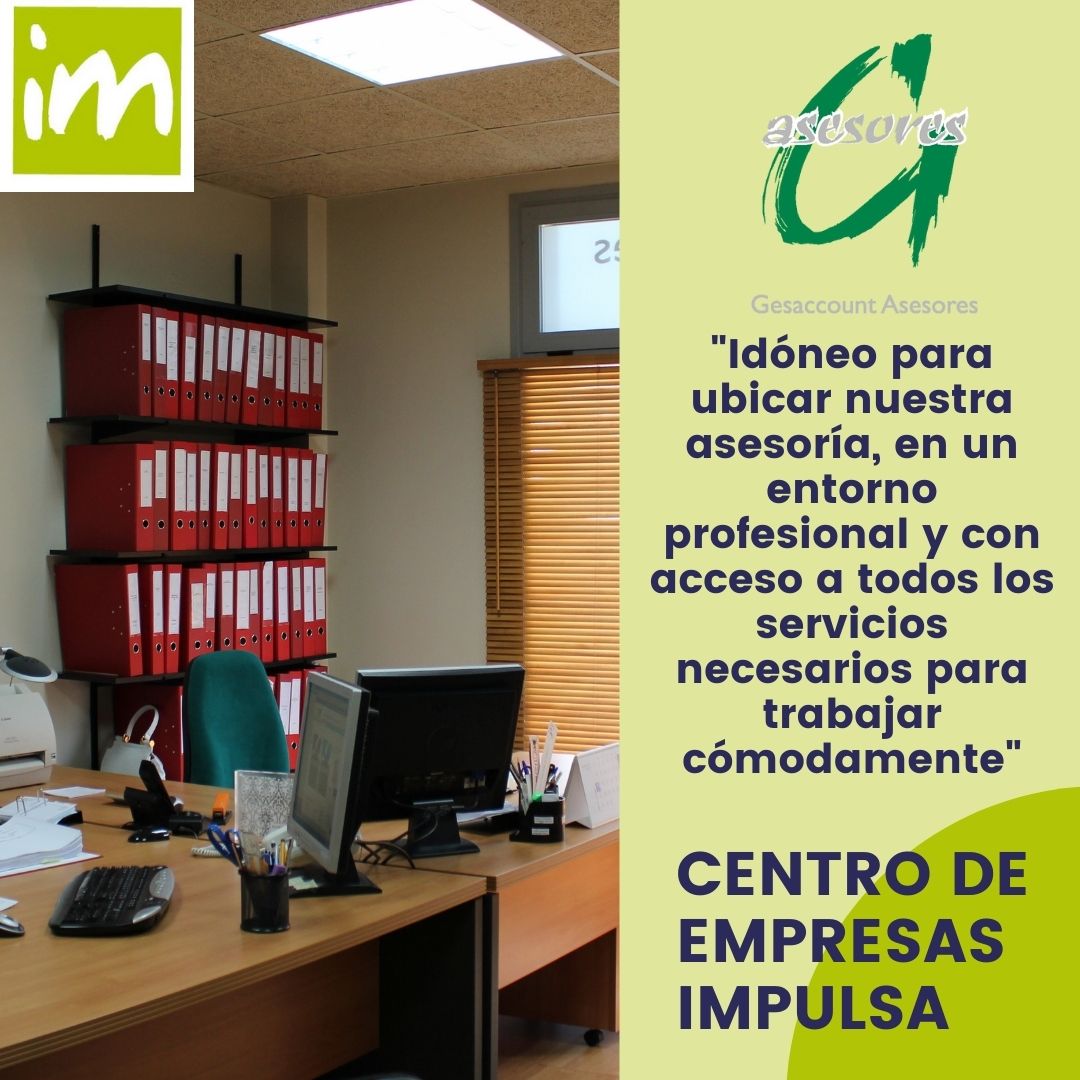 centro_impulsa's tweet photo. Empresa Impulsa

@Gesaccount disfruta de un espacio adaptado a sus necesidades

"Es idóneo para ubicar nuestra asesoría, en un entorno profesional y con acceso a todos los servicios necesarios para trabajar cómodamente

Convierte tu empresa en una Empresa Impulsa

#centroempresas https://t.co/yK5kSzEAXF