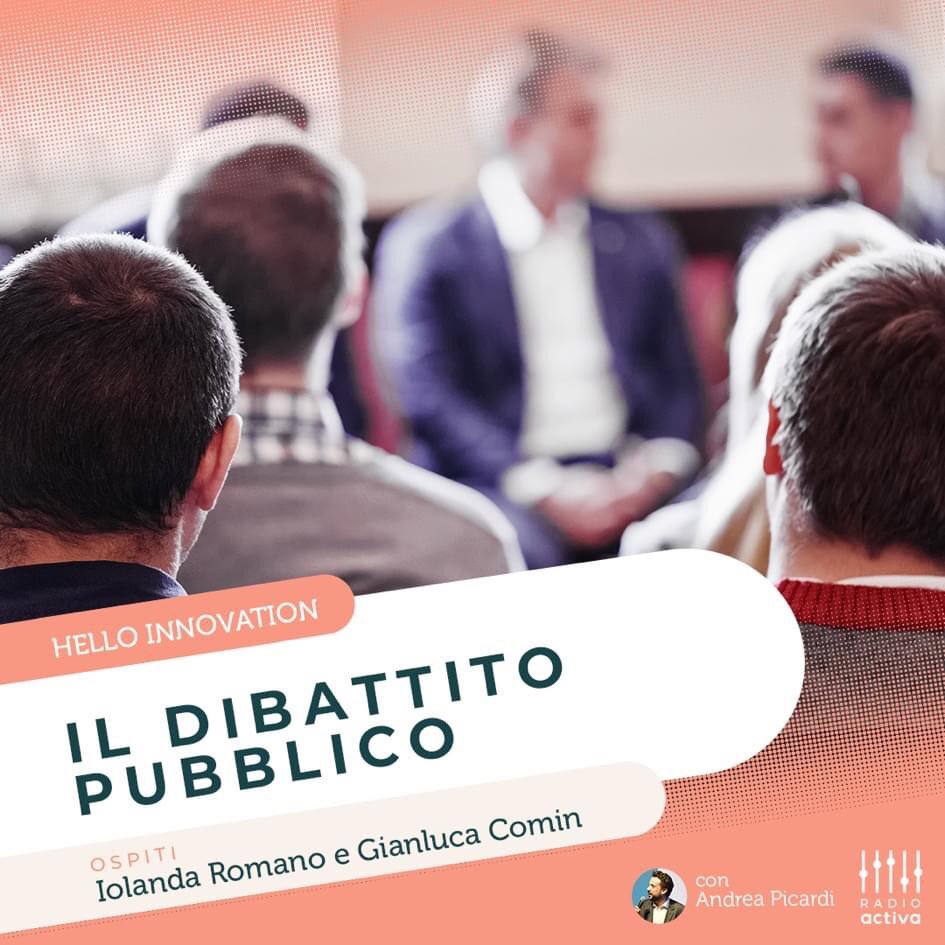 ICompetitivita's tweet photo. #DibattitoPubblico, uno strumento per l’accelerazione delle grandi opere 🏗.
In questa puntata di #HelloInnovation 🎧 @AndreaPicardi ne ha parlato con la founder di @avventuraurbana @IolandaRomano e il prof. @UniLUISS e founder di @cominandpa @gcomin 👉🏼 https://t.co/zu0hp5c8Ox https://t.co/6ZjxCwXzUS