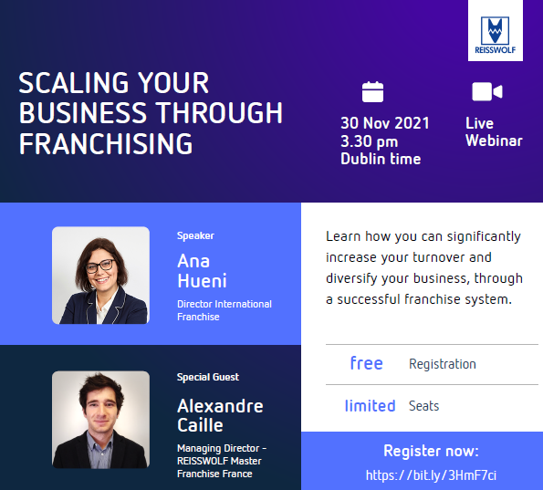 FranchisesIE's tweet photo. Learn how to increase your revenue while diversifying your #business offer through a successful #Franchise system with the #Reisswolf #webinar on 30 #November at 3:30pm.
Click below to find out more;
➡️ https://t.co/JrYRxcwZUA https://t.co/CfLJAMzhlW