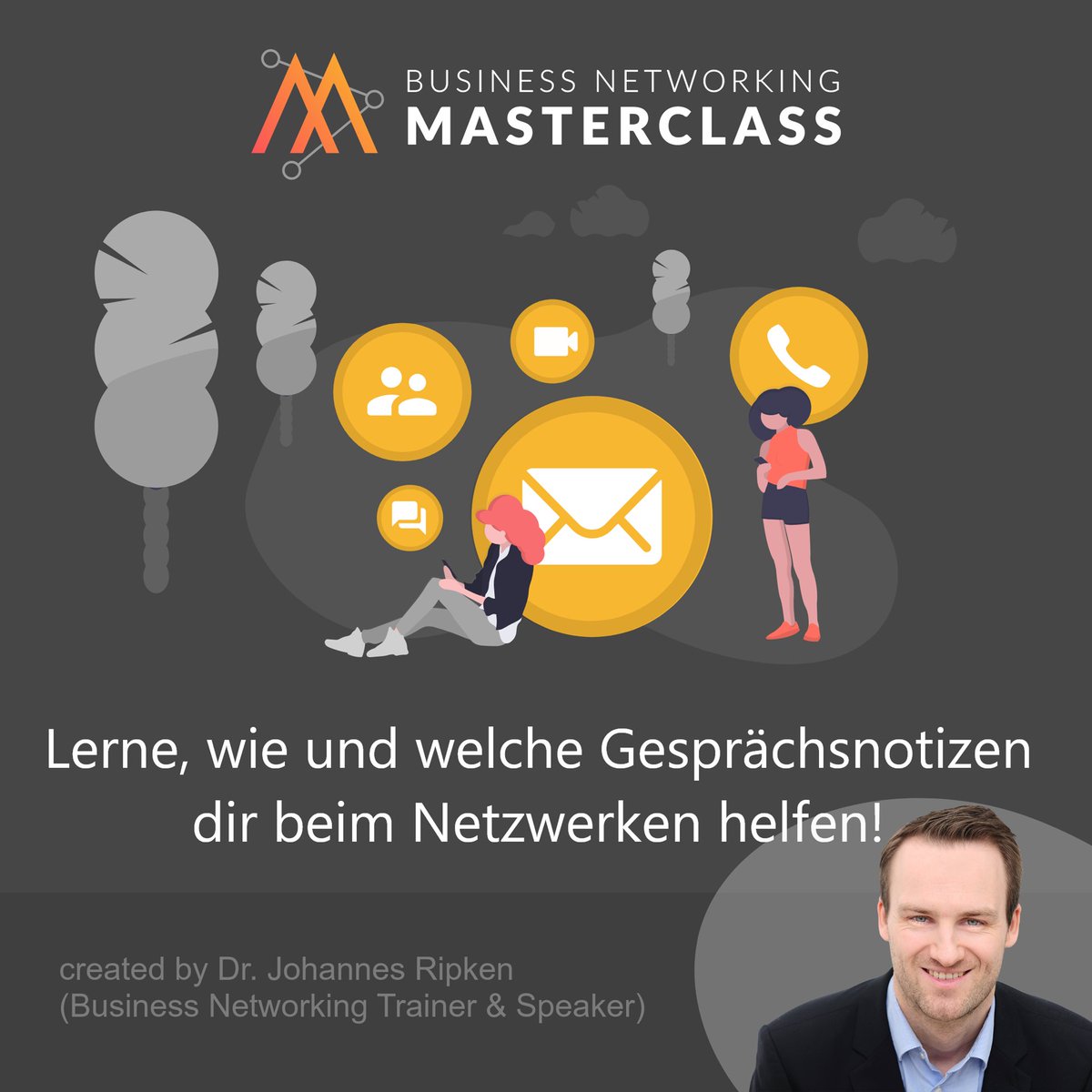 Beim #Networking sind häufig gerade die Randnotizen, die man schnell vergisst, für die Beziehungspflege relevant.
Daher ein wichtiges Kapitel meiner #BusinessNetworking Masterclass: johannesripken.com/business-netwo…