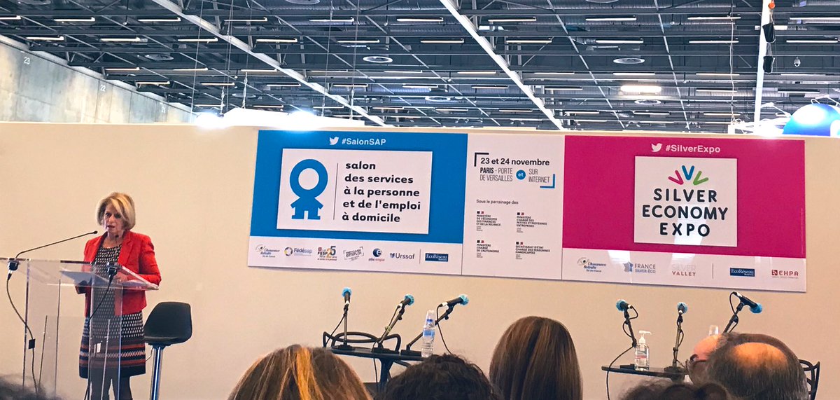 #SALONSAP salle Europe - en direct - intervention de <a href="/BrigBourguignon/">Brigitte Bourguignon</a> : il y a urgence 🚨 à agir car il faudra répondre aux besoins des personnes âgées ! 
En présence de <a href="/Vidal7602/">Annie Vidal</a> <a href="/AurelienBordet/">Bordet Aurélien</a> <a href="/AegideDomitys/">DOMITYS ➡️ EVO France 2025 ⌛️</a> #Silvereco