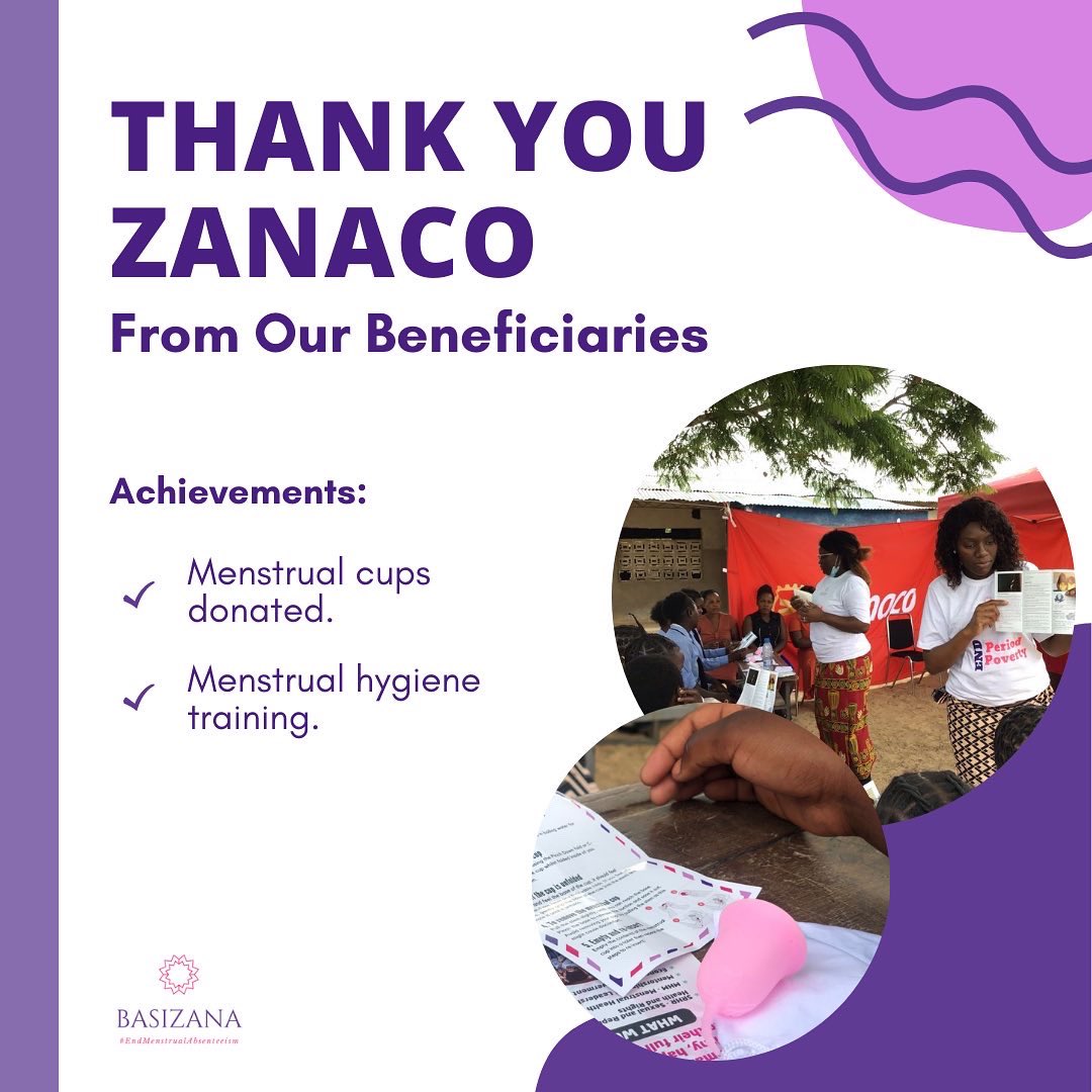 Basizana_'s tweet photo. We want to take the time to thank all the individuals and organisations who donated towards our mission to end period poverty for school girls in Mkushi. We want to especially thank Zanaco Bank for their generous donation of $4,500.
#ZanacUbusukaFund x #Basizana
#MkushiZambia https://t.co/tr4a4fC2xy