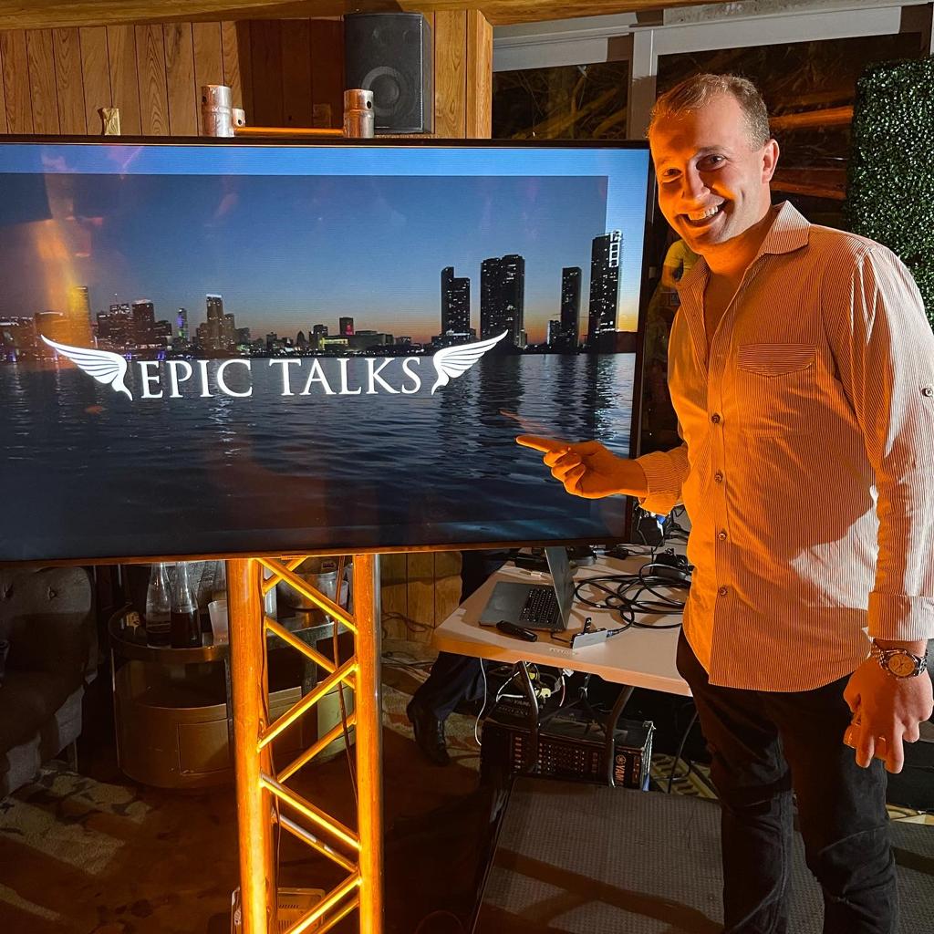 A few weeks ago, our Founder, <a href="/maxringelheim/">Max Ringelheim</a> had the opportunity to speak at #epictalksmiami hosted by <a href="/melitsawaage/">Melitsa Waage</a>. It was an amazing event to be apart of. Max shared his career journey. Alongside Max were <a href="/didiwong/">DIDI WONG</a> and <a href="/yosef_martin/">yosef martin</a> who shared their expertise as well. #startup