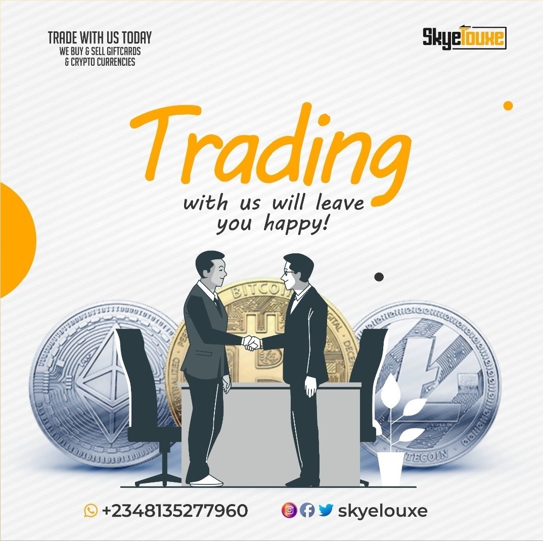 skyelouxe's tweet photo. Do more of what makes you happy 😊 

Trade with Skyelouxe today! #safe #fast #reliable 💯

#bitcoin #btc #giftcards #naira #exchange #trade #p2p  #peertopeer #trust #happy #Skyelouxe https://t.co/0h2D3xi00M