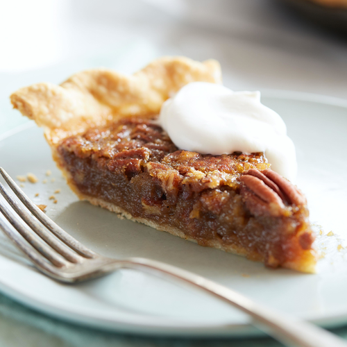Apple sauce can be more than a snack or side—it can also be your secret ingredient. Use our Pecan Apple Sauce Pie recipe to wow the whole fam this Thanksgiving. spr.ly/6014JijOm