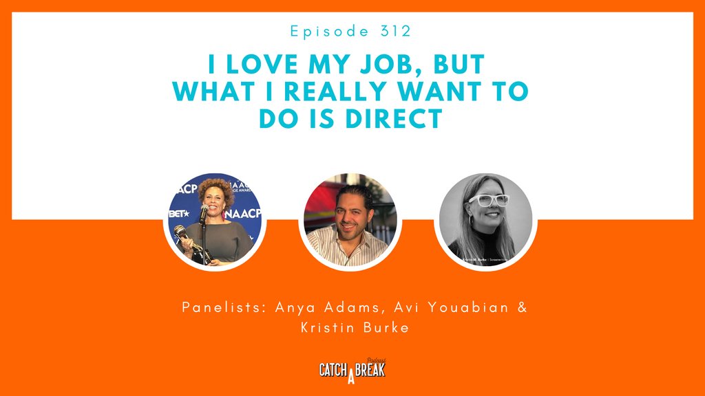 CatchABreakPod's tweet photo. But what I really want to do is direct! This week we have #filmmakers who transitioned to #directing: Anya Adams #blackish, Avi Youabian #allamerican and Kristin Burke #thisiswhywewalk. https://t.co/pE0RCp2Evo
#representationmatters @directorsguild @gogoanya @Digitalcutter https://t.co/xsUlsHMLcc
